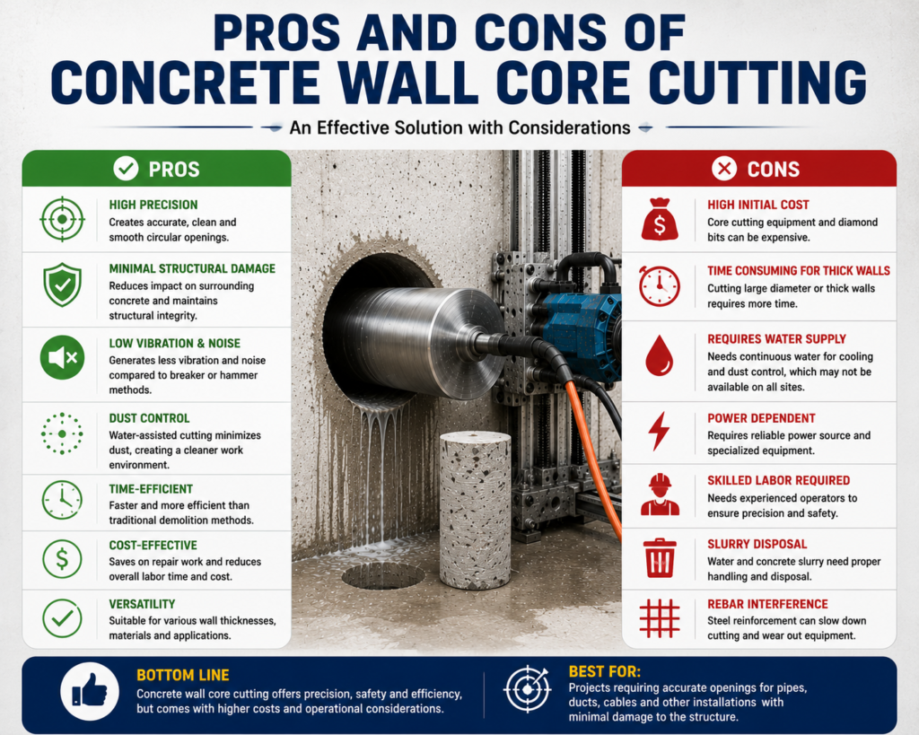 Best Concrete Wall Core Cutting